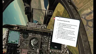 Tactical Descent Approach TDA (Forced Landing, Emergency Procedure) [DCS World A-10 Flight Training]