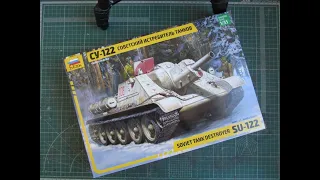 Советская самоходная артиллерийская установка СУ 122 (1/35)