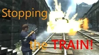 GTA IV - Stopping the TRAIN!