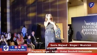 World Fashion Festival Award | 2019 | Dubai | Sonia Majeed | Faheem.Portfolio | Abdul Faheem