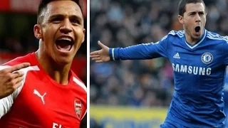 Alexis Sanchez VS Eden Hazard - Skills & Goals - Who's Better?