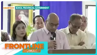 Bohol Gov. Aumentado at 68 iba pa, sinuspende kaugnay ng resort sa Chocolate Hills