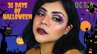 31 DAYS OF HALLOWEEN 2020 | Halloween Theme Festive Makeup Look/Turorial