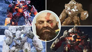 God of War - All Ancient Bosses