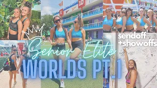 senior elite: worlds 2023 pt.1- sendoff+showoffs (WORLD CHAMPS)