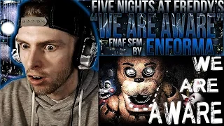 Vapor Reacts #578 | [FNAF SFM] FNAF 6 SONG ANIMATION "We Are Aware" by Enforma ft. Dolvondo REACTION