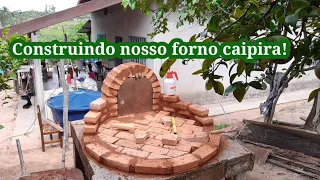 Construção do nosso forno de barro- Parte 1 @hilario.pelegrim