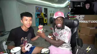 KAI CENAT AND RAY DO THE ONE CHIP CHALLENGE