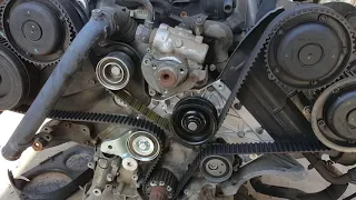 2002 Audi A4 3.0L Timing Belt Replacement