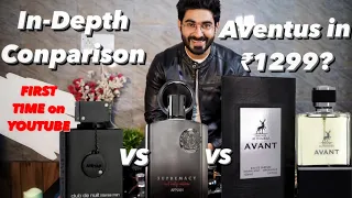 Best Aventus Clone in ₹1299 only 😱Avant by Maison Alhambra Review and Comparison with CDNIM & Afnan