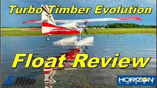 E-flite Turbo Timber Evolution 1.5m BNF Float Review. Best float plane ever?