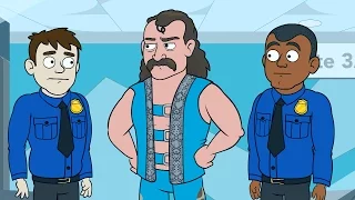 Jake Roberts recalls when his snake escaped at an airport on WWE Story Time, only on WWE Network