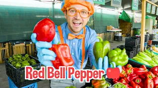 Blippi Visits Tanaka Farms | Learns Healthy Eating For Kids | Educational Videos For Toddlers