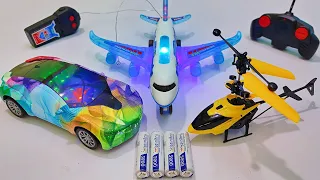 3D Lights Airbus A386 and 3D Lights Rc Car, Airbus A380, helicopter, aeroplane, airplane, rccar, rc