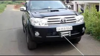 Winch mount fortuner