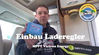 Einbau MPPT Laderegler Victron ins Wohnmobil #Solartasche