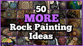 50 MORE Rock Painting Ideas