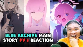 The Amazing World of Blue Archive! 🔥🔥 | Blue Archive Main Story PV's Reaction