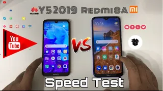 Redmi 8A VS Huawei Y5 2019 Speed Test and quick unboxing