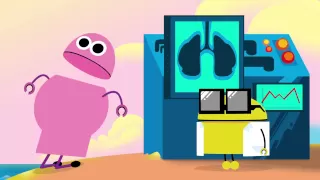 Body Songs: "When You Breathe (Lungs)" by StoryBots | Netflix Jr