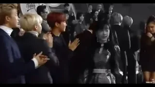 BTS reaction to BLACKPINK Jennie | moments  interaction