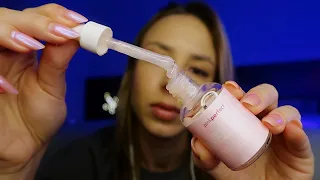 ASMR - TOCANDO NO SEU ROSTO E CABELO ATÉ FICAR MOLE DE SONO 😴 (sons reais)