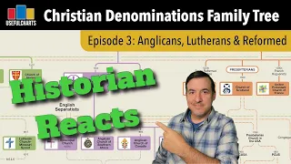 Episode 3: Anglicans, Lutherans & Reformed | Christian Denominations Family Tree Series Reaction