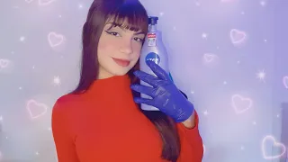 ASMR - Relaxe com sons de luva e creme 😴