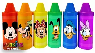 Colorful Crayons & Weeble Playground Mickey Mouse Clubhouse Friends