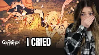 So Beautiful but SAD | "The Road Not Taken" Animated Short REACTION | Genshin Impact