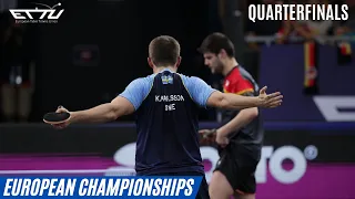 FULL MATCH | Dimitrij Ovtcharov vs Kristian Karlsson | QF European Championships Munich Throwback