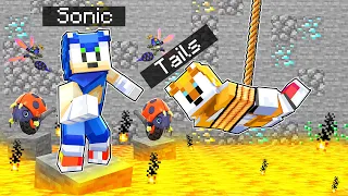 Sonic But THE FLOOR IS LAVA! | Minecraft Sonic The Hedgehog 3 | [17]