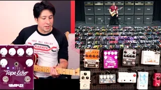 THE WORLD'S LARGEST GUITAR EFFECT PEDALBOARD!