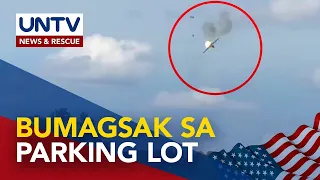 Eroplano, bumagsak sa kasagsagan ng air show sa US; 2 sakay, ligtas