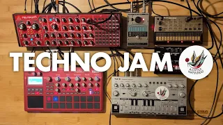 TECHNO JAM // volca kick, volca keys, electribe 2 sampler, TD-3, NEUTRON