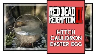 Red Dead Redemption 2 Witch Cauldron Easter Egg [Witch Cauldron Location RDR2]