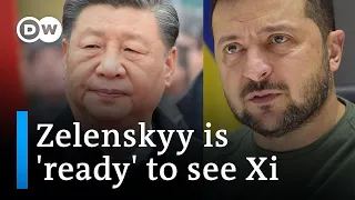 Zelenskyy invites China's Xi to visit Ukraine | DW News
