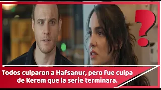 Everyone blamed Hafsanur, but it was Kerem's fault that the series ended.