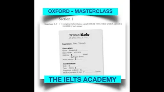 OXFORD - MASTERCLASS LISTENING TEST- TRAVEL SAFE INSURANCE PLC (HD) (LATEST)