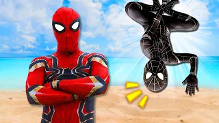 SPIDER-MAN Story In Real Life l Black Spider man Is Problem In Spider-Man Life