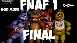 FNAF 1: SON BÖLÜM GOD MODE GEÇMEK (HİLECİNİN SONU)