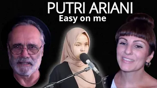 PUTRI ARIANI - EASY ON ME (cover) | REACTION by Gianni Bravo Ska & This Is Elle