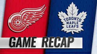 Maple Leafs rally late, top Red Wings in OT