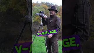 So schießt DU von der V Auflage | Der Jungjägerguide #pirschstock #schießen #jagd #jagen #jungjäger