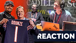 REACTION: Bears select Rome Odunze with No. 9 overall pick in 2024 NFL Draft | Parkins & Spiegel