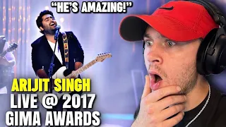Foreigner Reacts to ARIJIT SINGH - Live at GIMA Awards 2017 | Reaction!