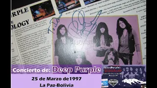 DEEP PURPLE en vivo La Paz Bolivia -Teatro al Aire Libre Marzo 25  1997 SIN CORTES