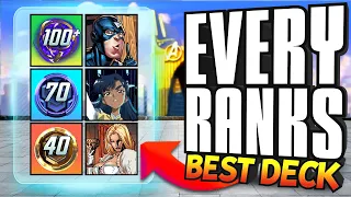 The BEST Decks to Use for EVERY Rank in Marvel Snap | Beginner - Infinite | May 2023