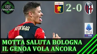 GENOA-BOLOGNA 2-0: COMMENTI & PAGELLE