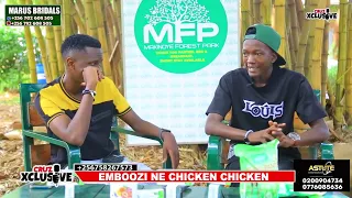 CHICKEN CHICKEN AMAZIGA GAMUYISEMU ALLAN CRUZ NGA AMUSIBULA YETONZE TEBAMUGOBA KU SHOW